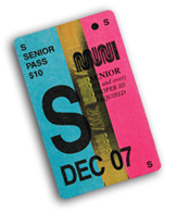 Image of Muni Senior monthly pass.