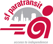 San Francisco paratransit logo with tagline Access to Independence