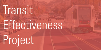 Transit Effectiveness Project logo.