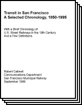 Cover ot transit chronology book